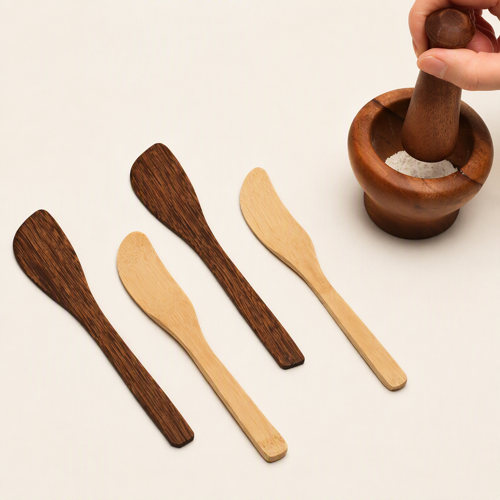 Wood Dumpling Filling Scoop