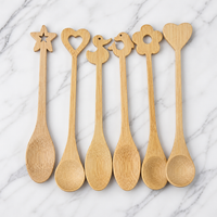 Cute Bamboo Cartoon Spoon