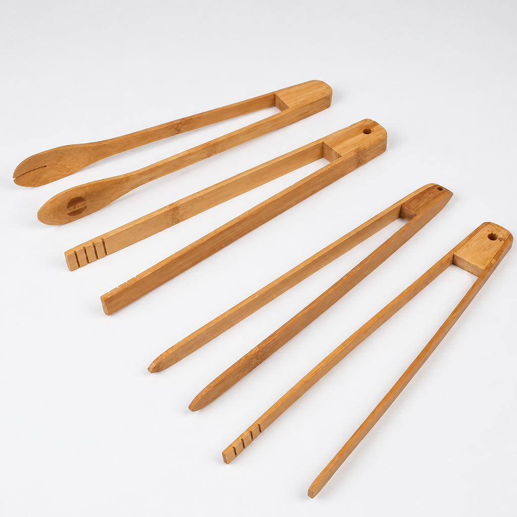 Bamboo Tea & Bread Tongs