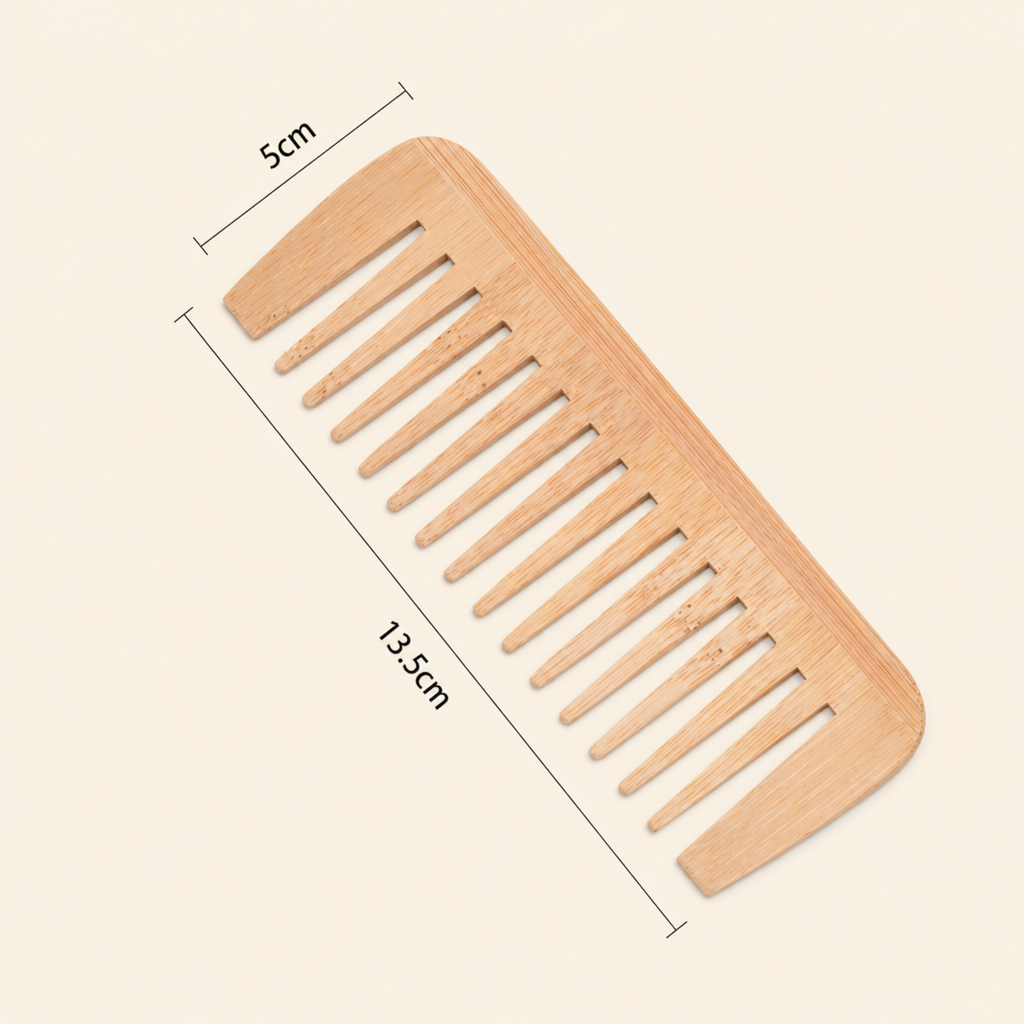Portable Bamboo Comb for Home & Hospitality