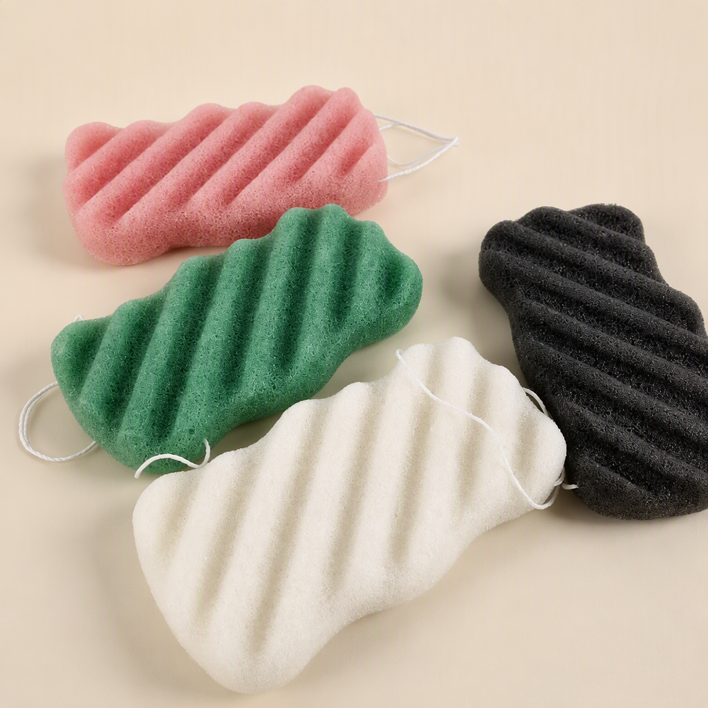Plant-Based Facial Cleansing Puff Biodegradable Face Wash