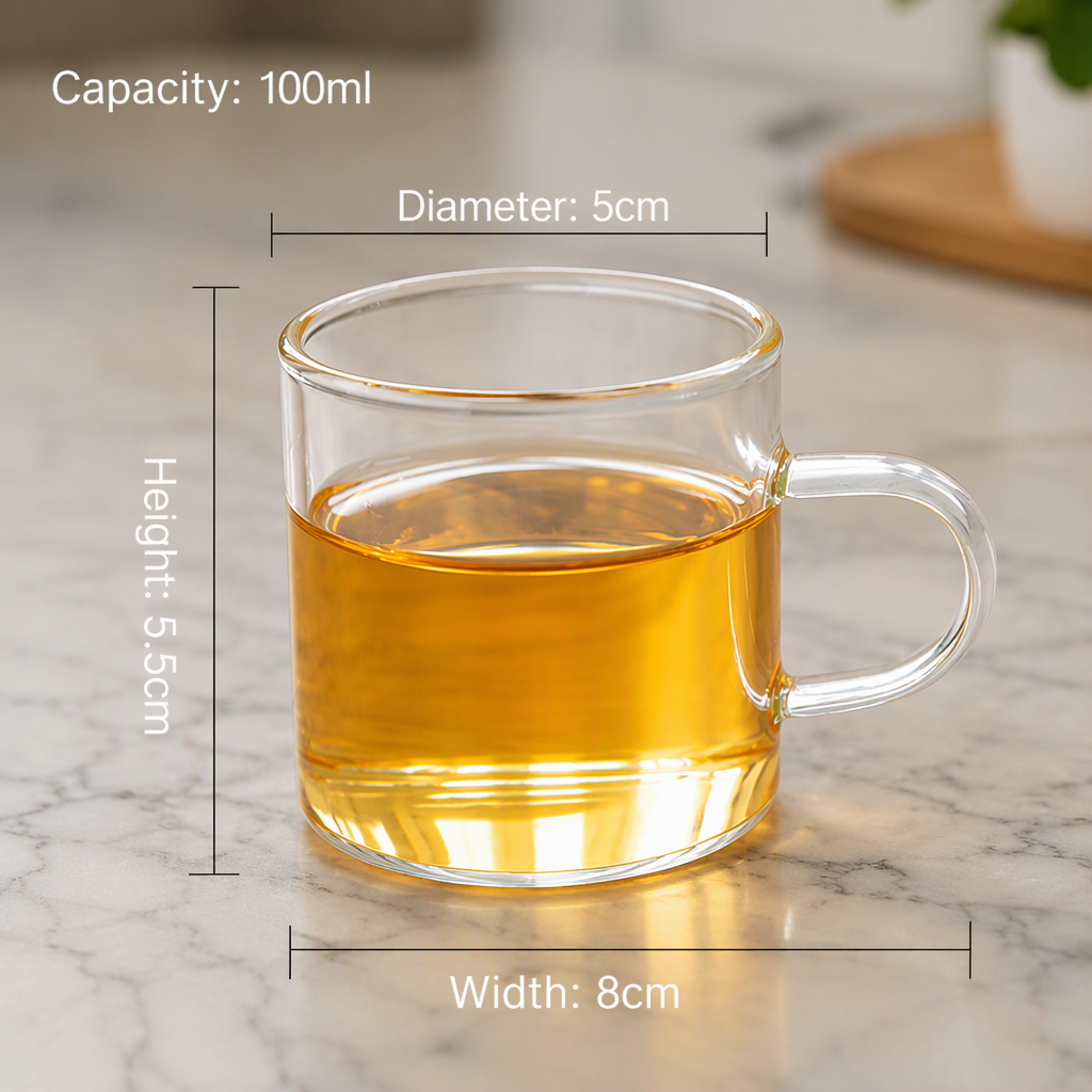 High Temperature Resistant Glass Gongfu Tea Set