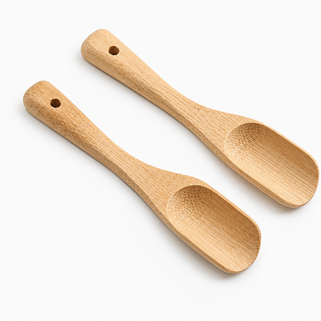 Bamboo Herbal Scoop and Tea Spoon