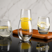 Glass Drinking Cup, Everyday Water Glass