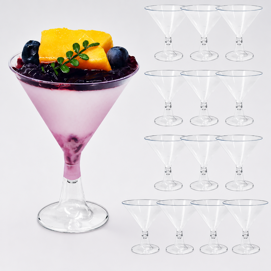 Disposable Ice Cream Cups, Single-Use Dessert Cups