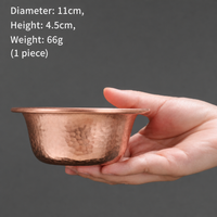 Handmade Hammered Copper Water Cup