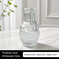 Small Woodland Style Hydroponic Vase for Fresh Flowers