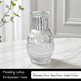 Small Woodland Style Hydroponic Vase for Fresh Flowers