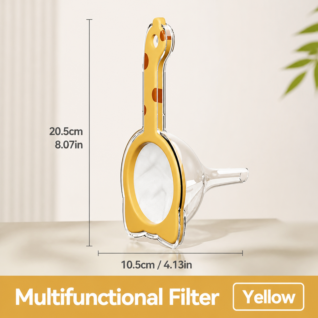Fine Mesh Juice Strainer Multifunctional Handheld Filter Sieve