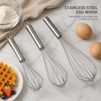 Stainless Steel Balloon Whisk for Baking Cooking and Egg Mixing