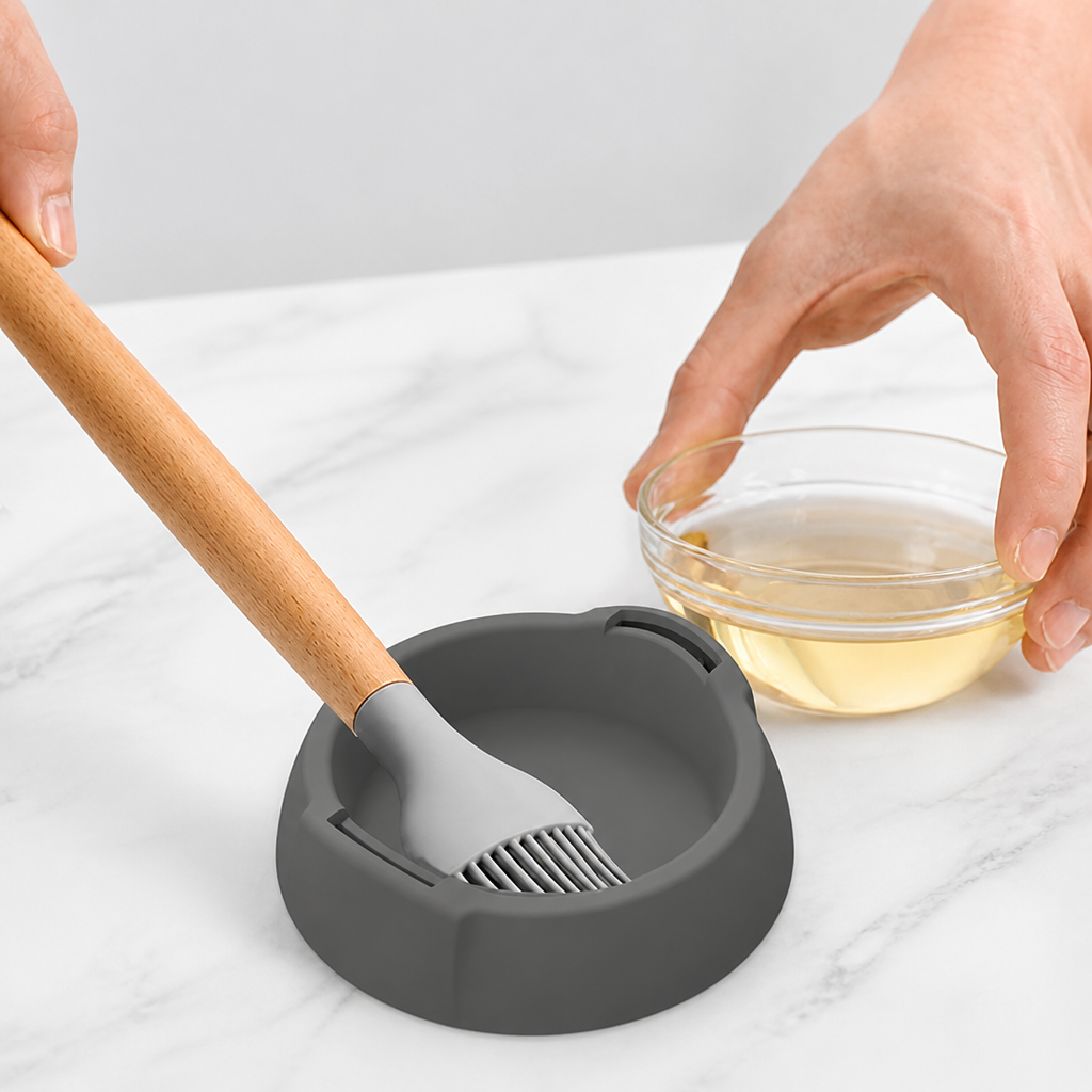 Multifunctional Kitchen Spoon Rest and Utensil Holder for Countertop