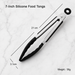 Heat Resistant Silicone Food Tongs for BBQ Grilling and Cooking