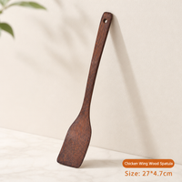Natural Wooden Cooking Spatula for Nonstick Pans and Frying
