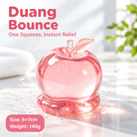 Cute Apple Shaped Slow Rebound Squishy Toy Soft Sensory Stress Relief Squeeze Toy