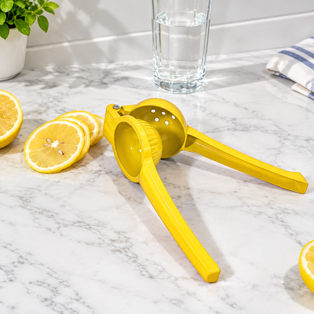 Manual Lemon Squeezer, Handheld Citrus Juicer Press