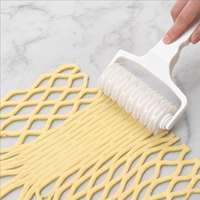 Plastic Pastry Lattice Roller Cutter Pizza Dough Pie Crust Baking Tool Kitchen Accessories