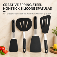 Flexible Silicone Cooking Spatula Nonstick Kitchen Turner