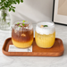 Modern Textured Glass Tumbler for Juice Coffee and Iced Drinks