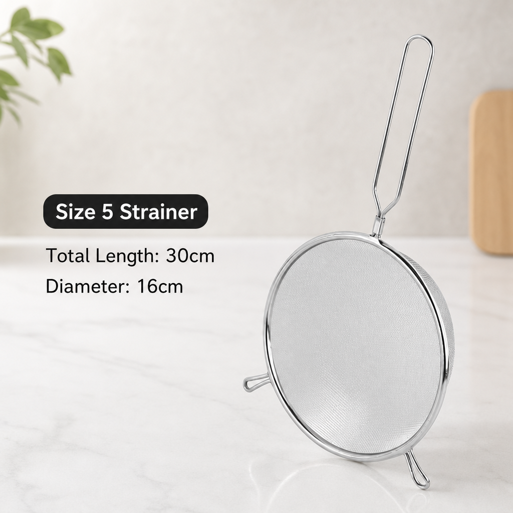 Stainless Steel Fine Mesh Strainer
