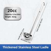 Stainless Steel Long Handle Measuring Spoon
