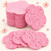 Flower Shaped Cellulose Kitchen Sponges for Dishwashing and Cleaning
