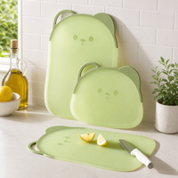 Cute Bear Antibacterial Cutting Board Kitchen Chopping Mat