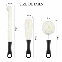 Long Handle Decanter Cleaning Brush Bottle Washing Brush