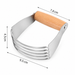 Wood Handle Stainless Steel Pastry Blender Dough Cutter