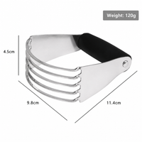 Stainless Steel Pastry Blender Butter Cutter Dough Mixer