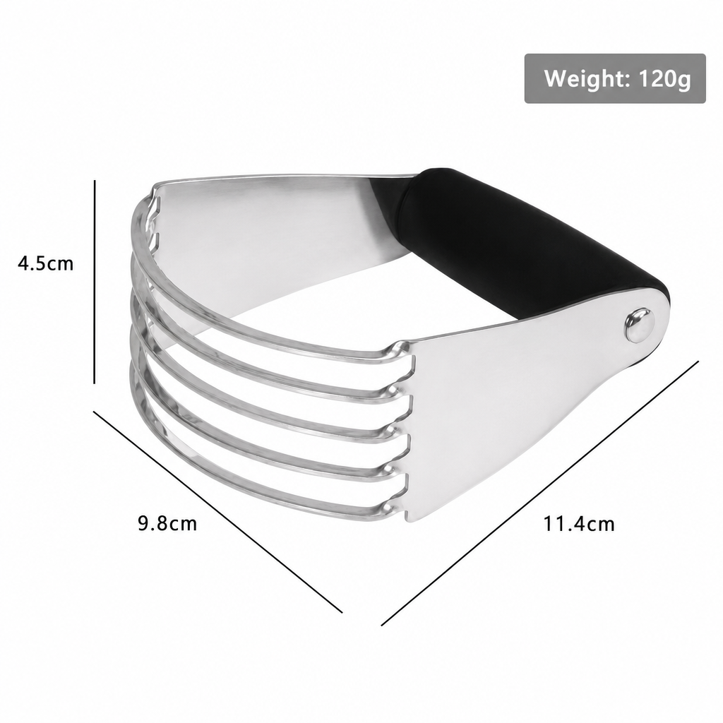 Stainless Steel Pastry Blender Butter Cutter Dough Mixer