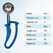 Stainless Steel Ice Cream Scoop with Plastic Trigger Handle