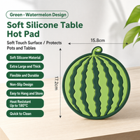 Watermelon Silicone Heat Resistant Trivet Mat