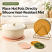 Round Silicone Heat Resistant Trivet Mat, Non-Slip Pot Holder