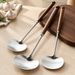 Stainless Steel Mushroom Spatula with Walnut Wood Handle