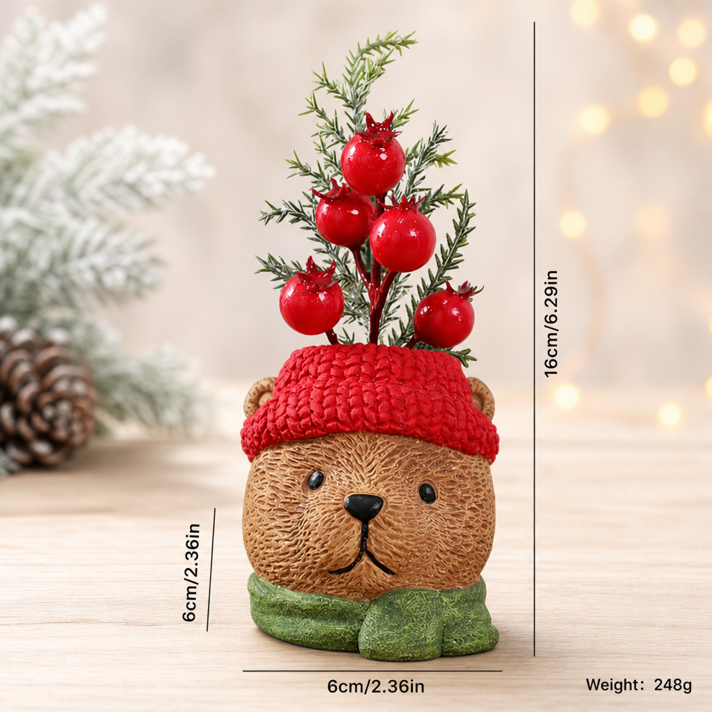 Christmas Ice Skate Hanging Ornament, Knitted Winter Skate Decoration