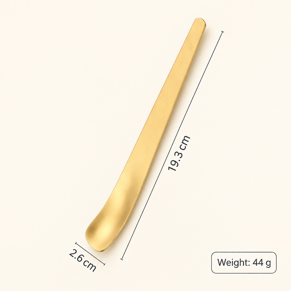 Stainless Steel Ice Cream Spoon, Long Handle Dessert Spoon