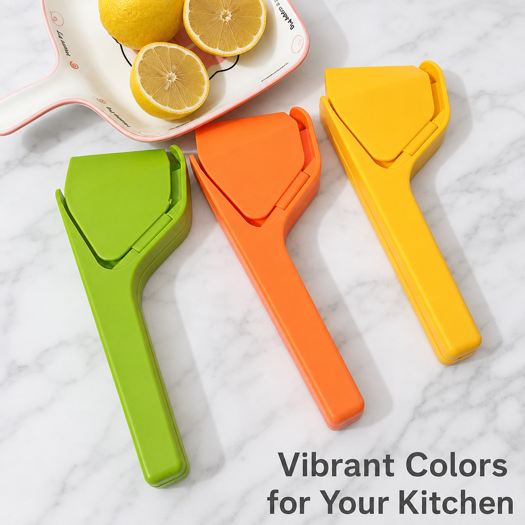 Manual Citrus Juicer Handheld Lemon Orange Squeezer Kitchen Fruit Press