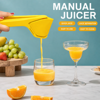 Manual Citrus Juicer Handheld Lemon Orange Squeezer Kitchen Fruit Press