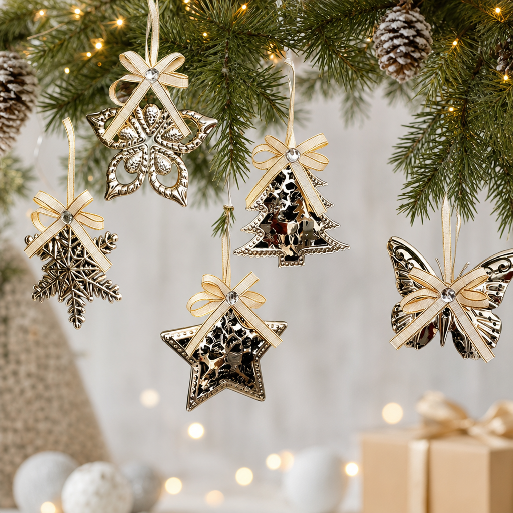 Rustic Star Christmas Tree Ornament