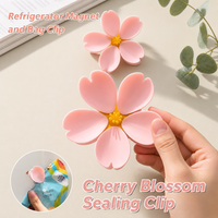 Cherry Blossom Magnetic Food Sealing Clip