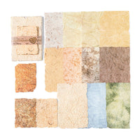 Letterpress Relief Paper – Aesthetic Retro Stationery for Scrapbooking & Journaling