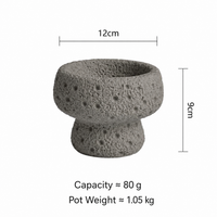 Minimalist Ceramic Candle Cup, Scented Candle Holder, Decorative Home Accent