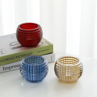 Crystal Glass Candle Holder