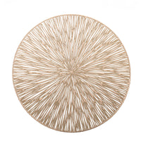 European Hollow Out Placemat – Round Ins Heat Resistant Table Mat