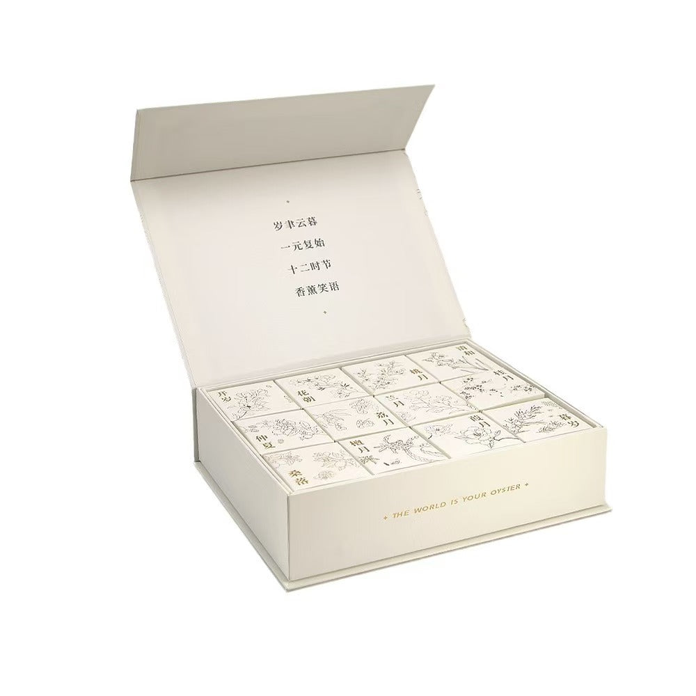 Chinese Twelve Seasons Soy Candle Gift Set