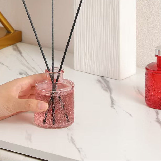 Clear Glass Reed Diffuser with Essential Oils