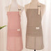 Cotton Linen Lightweight Kitchen Apron