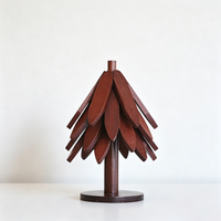 Wooden Tree Trivet – 2-in-1 Foldable Pot Holder & Table Decor