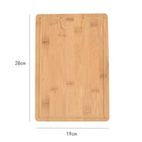 Double Sided Bamboo Cutting Board Multi Purpose