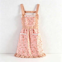 Floral Princess Apron – Vintage Lace Kitchen Apron for Cooking & Baking